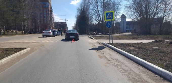30-летний велосипедист попал под колеса иномарки в Ижевске