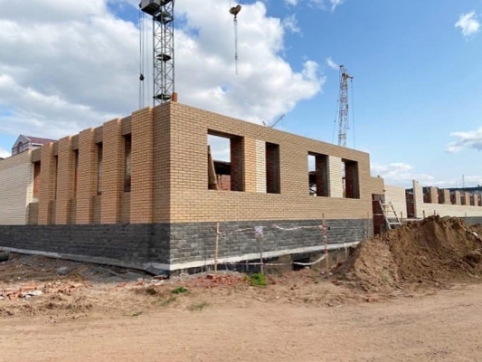 В Можгинском районе Удмуртии строят детскую поликлинику