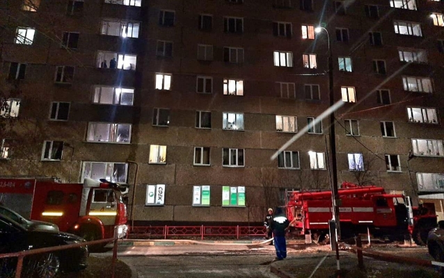 В Ижевске произошел пожар в жилом доме