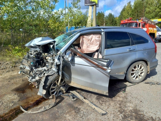 Мужчина-водитель погиб на встречной полосе автодороги «Воткинск-Чайковский» в Удмуртии