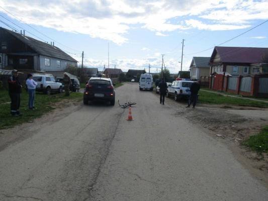 Два ребенка-велоспидиста пострадали в ДТП в Ижевске 