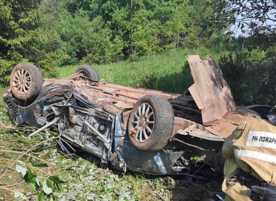 Водитель иномарки погиб в ДТП на трассе в Удмуртии