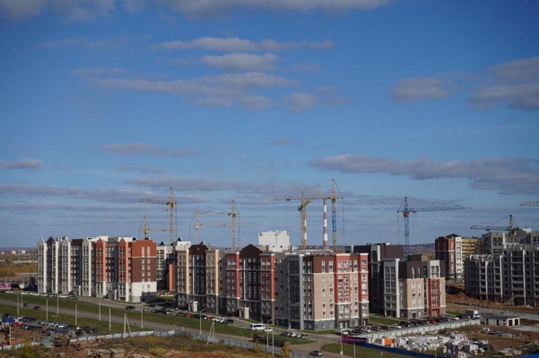 За 10 месяцев 2021 года в Удмуртии построили 672 тыс. кв. м жилья