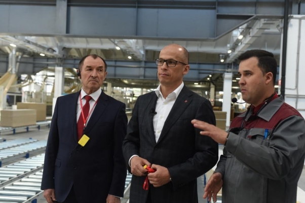 Мебельное производство с объемом инвестиций в 762 млн рублей открыли в Глазове