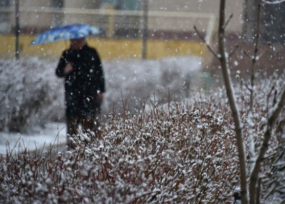 Мокрый снег и гололедицу прогнозируют в Удмуртии 2 апреля