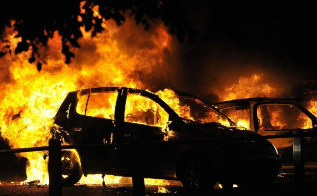 В Глазовском районе Удмуртии сгорел автомобиль 