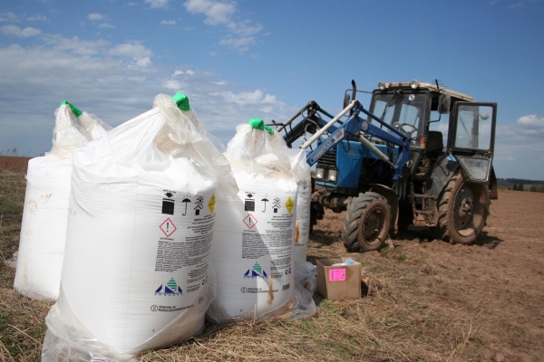 Аграрии Удмуртии запасли для весеннего сева 15,8 тысяч тонн минеральных удобрений
