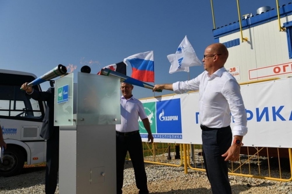 В Красногорском районе Удмуртии запустили межпоселковый газопровод