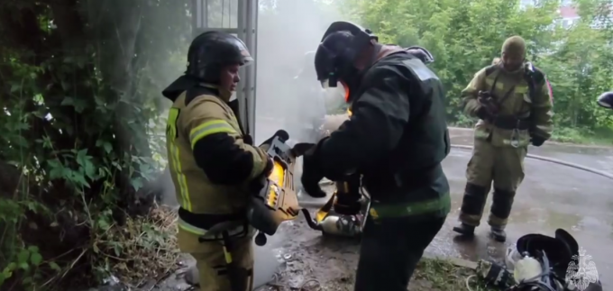 Три пожара произошли за сутки в Ижевске