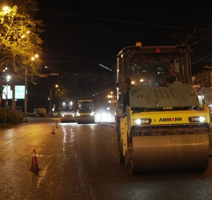 Ремонт перекрестка улиц Магистральная и Маяковского в Ижевске начался ночью на 2 октября