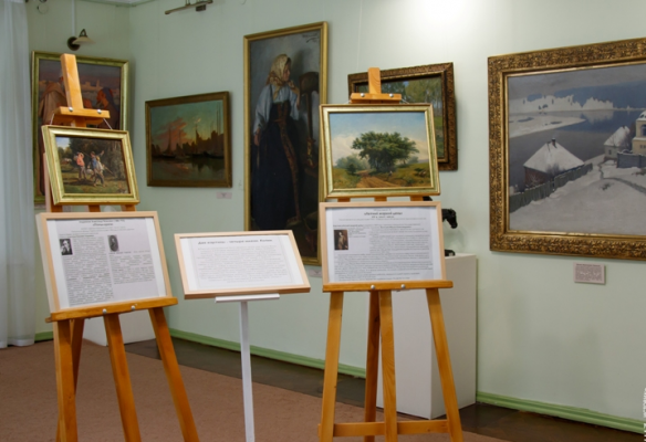 Выставку копий работ художников XIX века открыли в Сарапуле