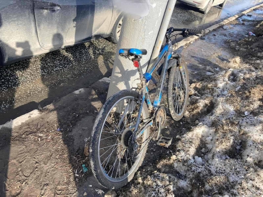 В Ижевске сбили 11-летенего велосипедиста