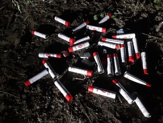 Баллоны с остатками газа обнаружили в лесу у больницы на СХВ в Ижевске
